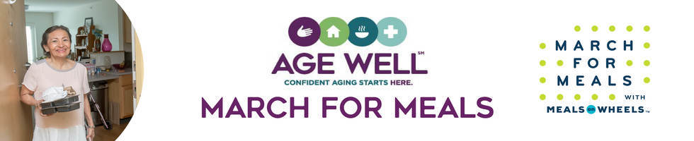 Age Well March for Meals Auction banner image