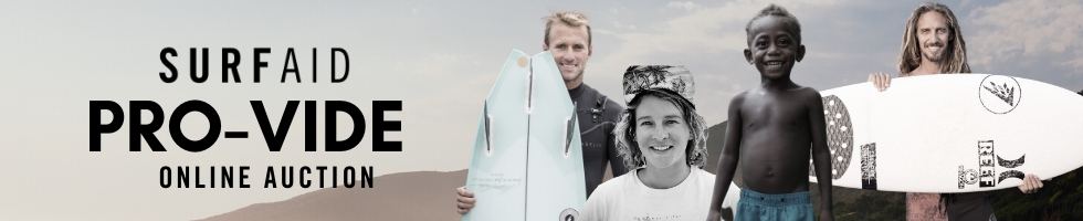 SurfAid Pro-Vide Online Auction banner image