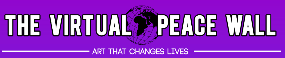 The Virtual PEACE WALL: Art that Changes Lives banner image