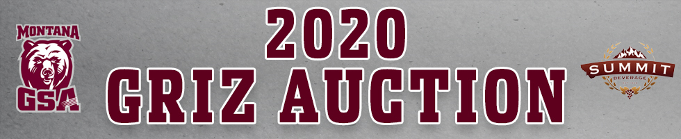 2020 Griz Online Auction banner image