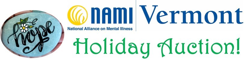 NAMI Vermont Holiday Auction banner image