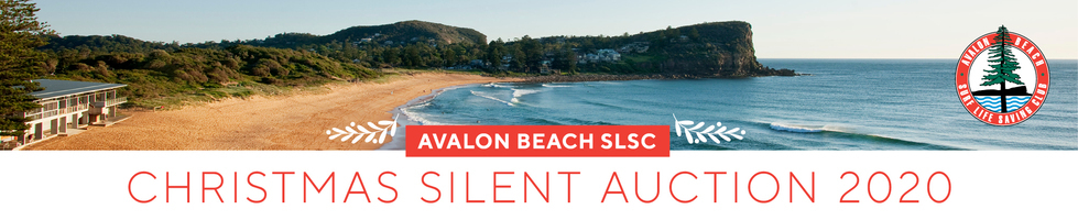 Avalon Beach SLSC Christmas Silent Auction 2020 banner image
