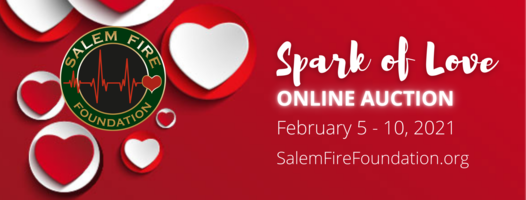 Spark of Love Auction: Salem Fire Foundation banner image