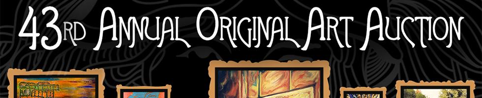 Playhouse's 43rd Annual Original Art Auction! banner image