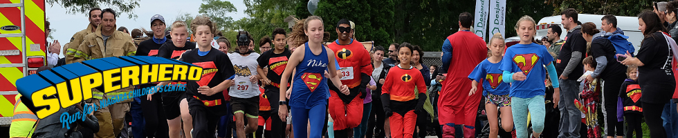 2021 Superhero Run Auction banner image
