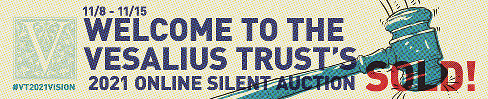 The Vesalius Trust 2021 Online Auction banner image