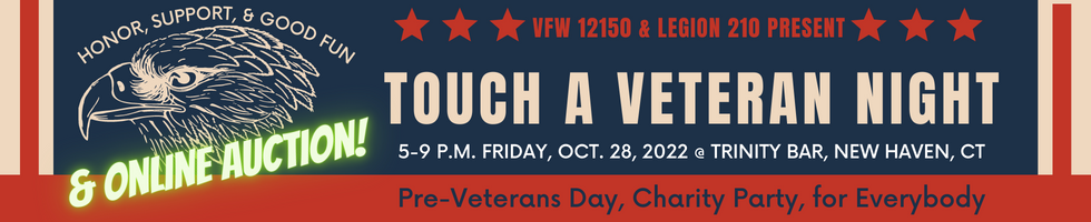 Touch A Veteran Night: Charity Fundraiser banner image