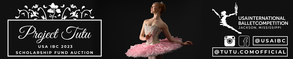 Project Tutu's Silent Auction - Tutu.com & USA IBC banner image