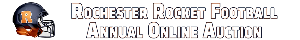 Rochester Rocket Football Online Auction banner image