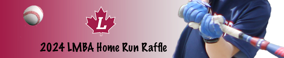 2024 LMBA Home Run Raffle banner image