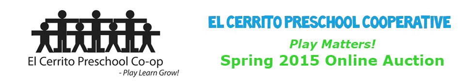 Play Matters! ECPC Spring 2015 Online Auction banner image