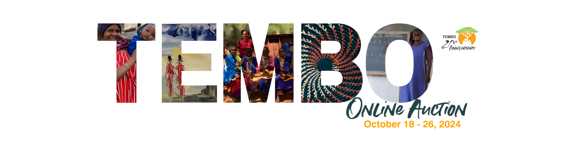 TEMBO Annual Online Auction 2024 banner image