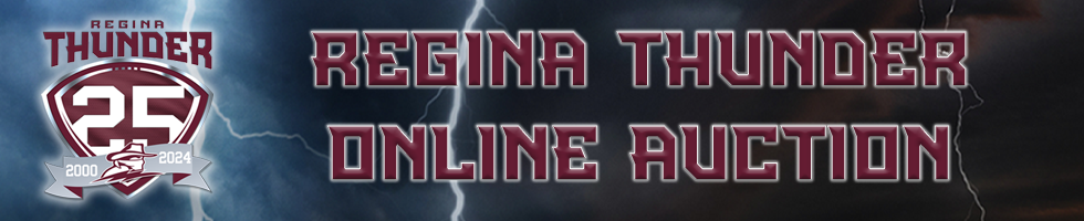 2024 Regina Thunder Online Auction banner image