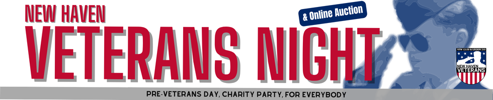 New Haven Veterans Night, 2024 banner image