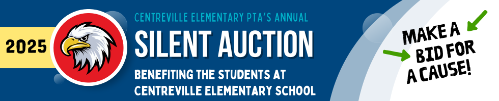 2025 Centreville Elementary Silent Auction banner image