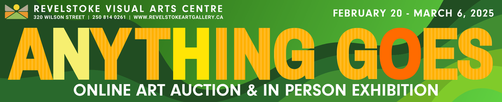 2025 Anything Goes Annual Art Auction banner image