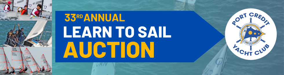 PCYC Learn to Sail Auction banner image