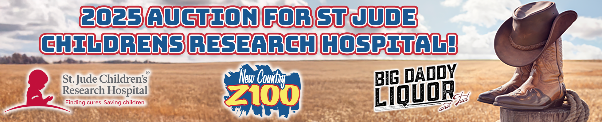 Z100 St Jude Auction banner image