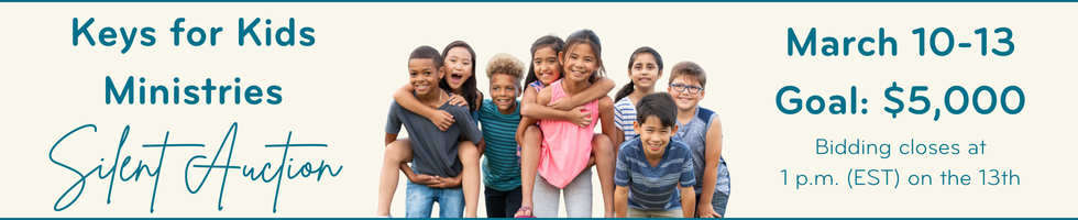 Keys for Kids Silent Auction banner image