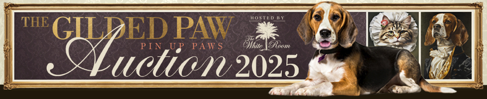 2025 Pin Up Paws Auction banner image