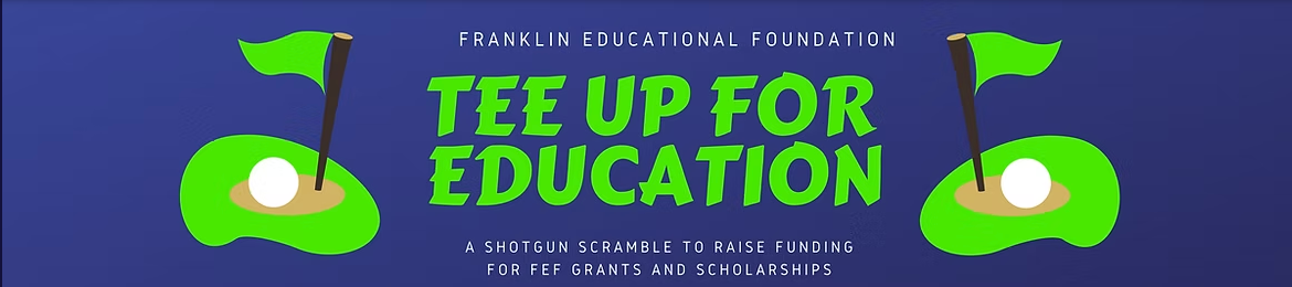 Tee Up For Education 2025 banner image