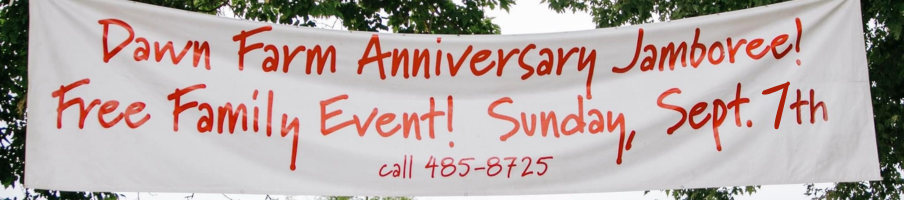Welcome to the 52nd Anniversary Dawn Farm Jamboree banner image