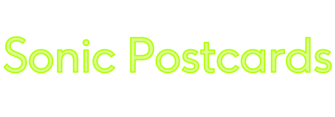 Sonic Postcards banner image