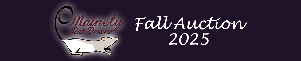 Mainely Rat Rescue Fall Auction (2025) banner image