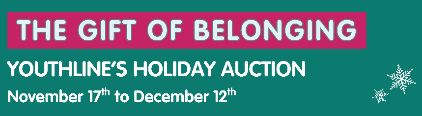 Gift of Belonging: LGBT YouthLine Auction 2025! banner image