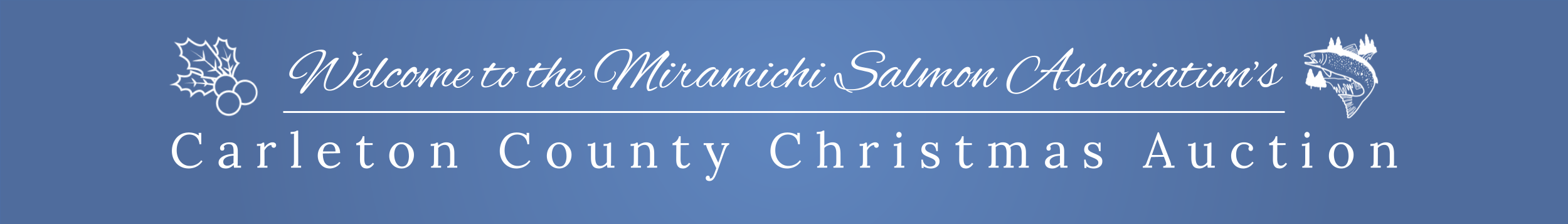 2025 MSA Carleton County Christmas Auction. banner image