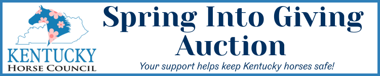 Kentucky Horse Council Spring Into Giving Campaign banner image