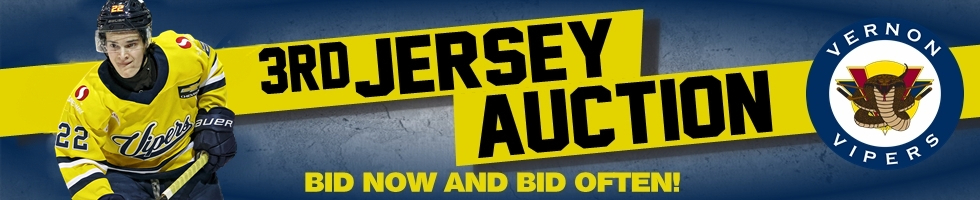 Vernon Vipers 3rd Jersey (Yellows) banner image