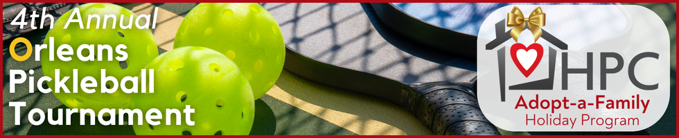 Orleans Pickleball Tournament to Benefit HPC banner image