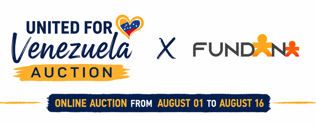 United for Venezuela Auction banner image