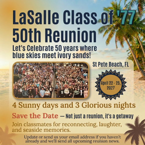 LaSalle H.S Class of "77" N.F.N.Y 50th Reunion banner image