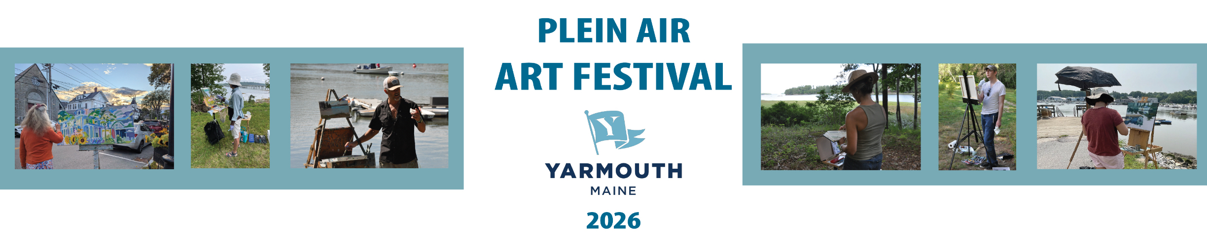 Plein Air Art Festival Online Auction 2026 banner image