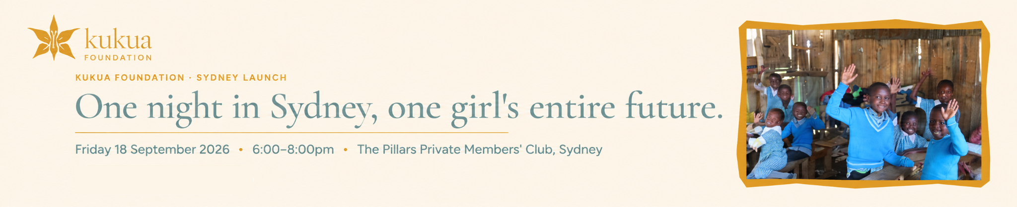 Kukua Sydney Launch banner image