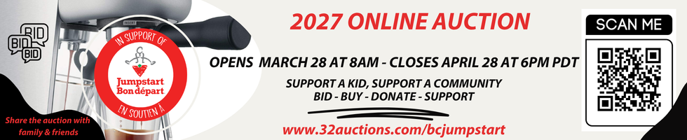 BC Jumpstart Auction banner image
