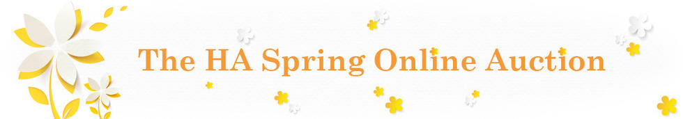 Spring Online Auction banner image