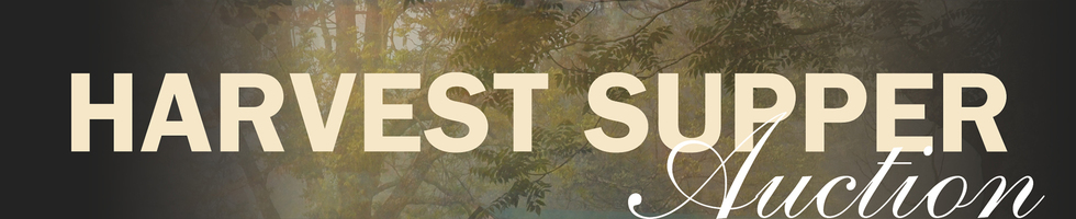 Harvest Supper 2018 Art Auction banner image
