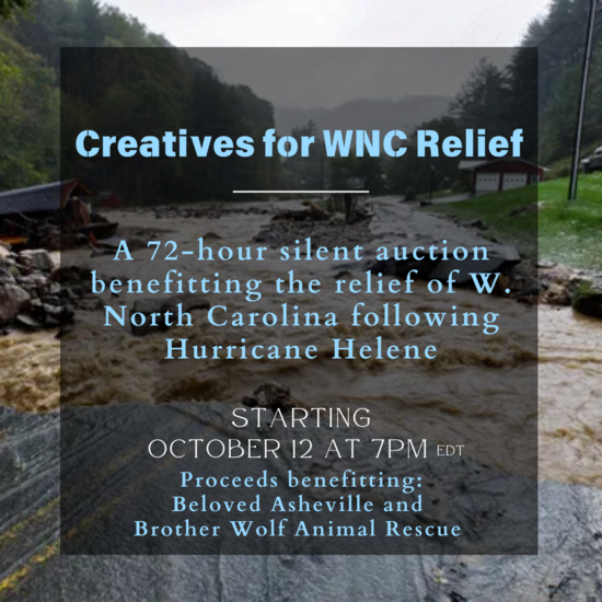 Creatives For WNC Hurricane Relief