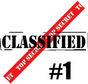 TOP SECRET AUCTION ITEM #1