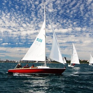 Sail on Lake Michigan