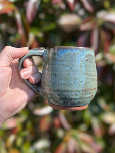 Blue Glazed Mug