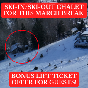 Ski-In/Ski-Out Chalet for March Break