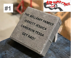 Paver Stone at Pump Track #1