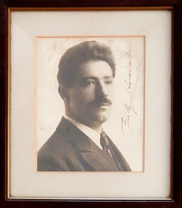 Fritz Kreisler: autographed photo