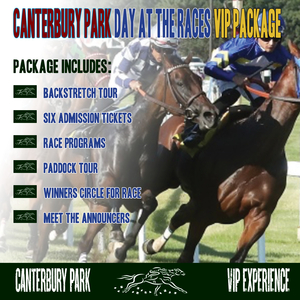 Canterbury Park VIP Day at the Races for Six