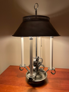 Vintage Bouillotte Table Lamp