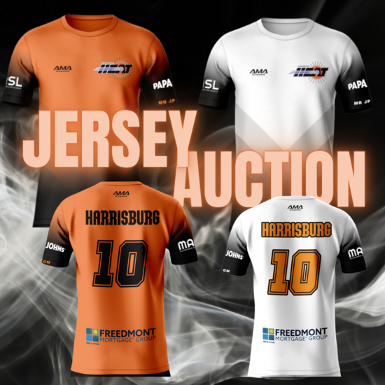 Harrisburg Heat Game Worn Jersey Auction